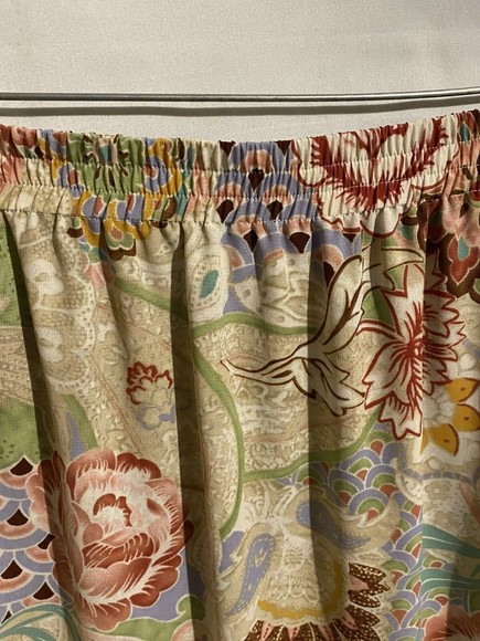 Pendleton Maxi Skirt S Womens Green Multicolor Floral Summer Lightweight Slits - Picture 6 of 12